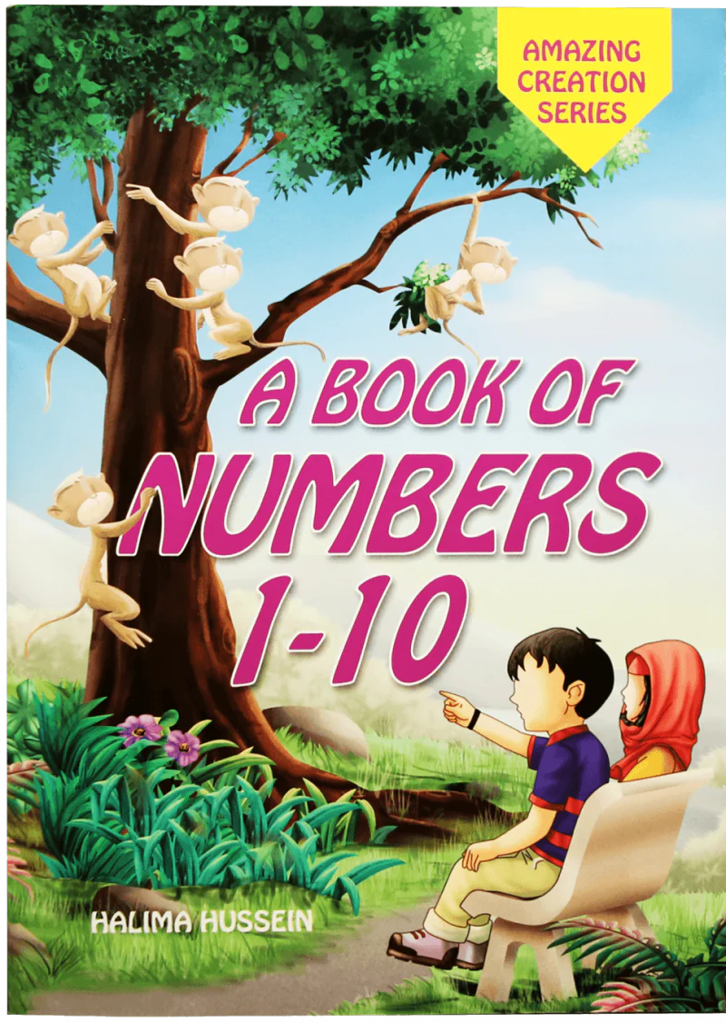 A Book Of Number 1-10 (4 Colors)