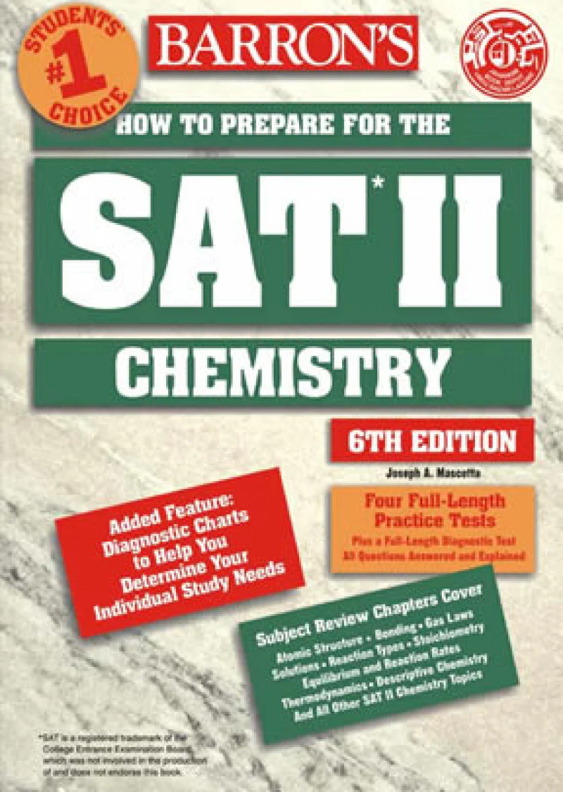 How To Prepare For SAT II Chemistry