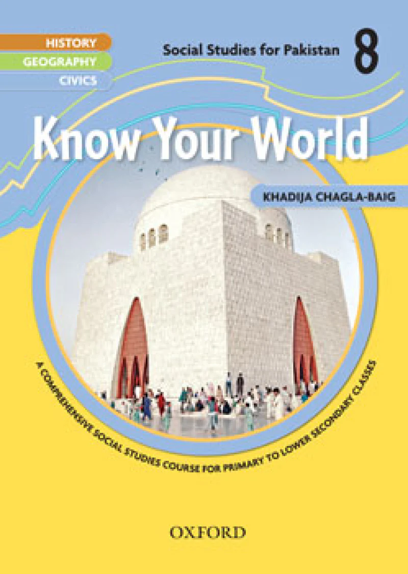 Know Your World Book 8: Social Studies for Pakistan