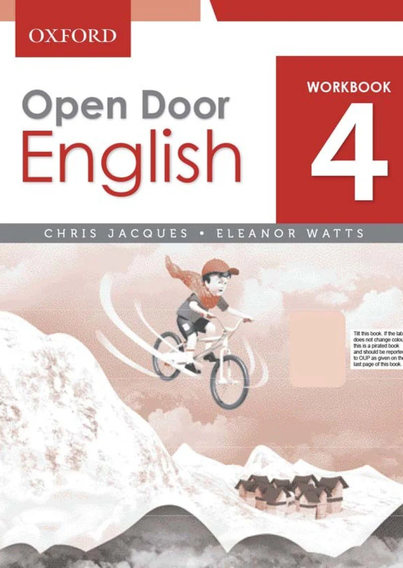 Open Door English Workbook 4: For Classes 1 to 5