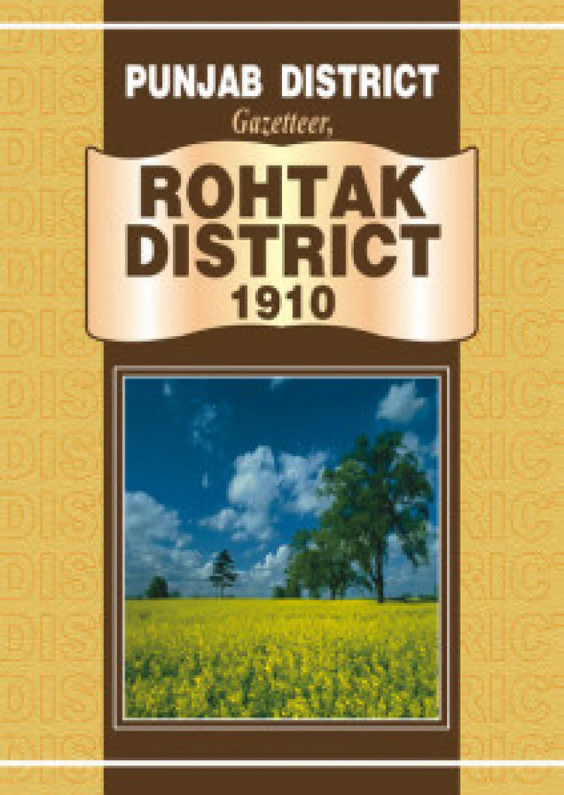 Punjab District Gazetteer,rohtak District 1910