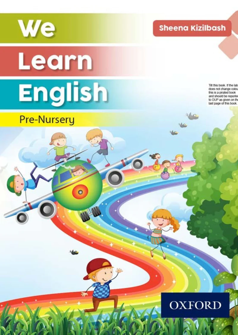 We Learn English Book Pre-Nursery